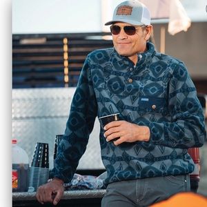 STS Ranchwear Indigo Fleece Pullover